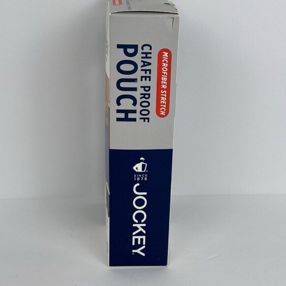 Jockey NEW Men's M Chafe Proof Pouch 8.5" Inseam Microfiber Boxer Briefs 3-Pack - Picture 3 of 6